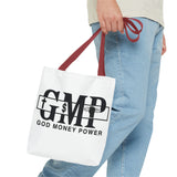 GMP "God Money Power" Graphic Tote Bag – Faith & Hustle Everyday Carry