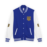 Letterman Jacket — "GMP Good Money Power" Retro Varsity Jacket