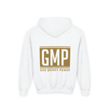 GMP God Money Power Youth Hoodie — Inspirational Faith & Hustle Pullover