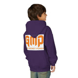 Youth Hoodie — GMP (God Money Power) Bold Orange Logo