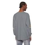 Long Sleeve T-Shirt — 'God, Money, Power' Pyramid Graphic