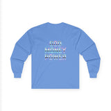 Long Sleeve Tee — 'God Money Power' Graphic Shirt
