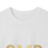 GMP (God Money Power) Long Sleeve Tee — Gold Logo Faith Streetwear