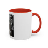 Angel Of Death- Gothic Grim Reaper & Serpent Accent Coffee Mug — Dark Fantasy Skull Art