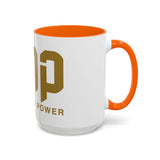 GMP Coffee Mug — "Good Money Power" Accent Ceramic Mug (11/15oz)