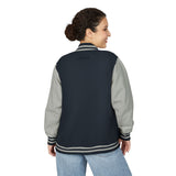 Letterman Jacket — 'Did I Just Say Power?' Retro Varsity Jacket