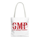 God Money Power (GMP) Red Logo Tote Bag – Faith & Wealth Statement Tote