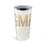 GMP 20oz Tumbler – God Money Power Inspirational Travel Cup