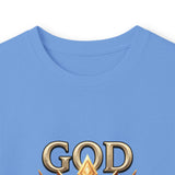 Long Sleeve Tee — GOD MONEY POWER Graphic Shirt