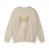 GMP 'God Money Power' White Crewneck Sweatshirt
