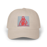 Classic Dad Cap — Red Madonna Icon Baseball Hat