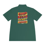GMP God Money Power Graphic Polo Shirt – Retro Motivational Men's Sport Polo