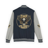 Letterman Jacket — GMP God Money Power Eagle Retro Varsity Jacket