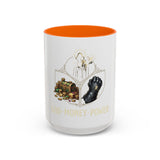 Magic & Wealth Accent Coffee Mug — "Gold Money Power" Alchemy Design (11/15 oz)