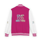 Letterman Jacket — 'GMP GOD MONEY POWER' Varsity Bomber