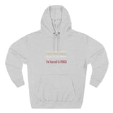 Three-Panel Fleece Hoodie