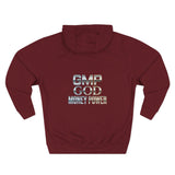 GMP GOD Hoodie — Reflective 'Money Power' Graphic Pullover