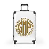 Suitcase — God Money Power (GMP) Monogram Carry-On Luggage