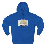 God Money Power Hoodie — Three-Panel Fleece Graphic Hoodie