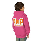Youth Hoodie — GMP (God Money Power) Bold Orange Logo