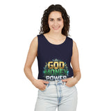 God Money Power Tank Top — Bold Faith & Hustle Graphic Tank