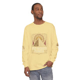 Long Sleeve T-Shirt — 'God, Money, Power' Pyramid Graphic