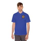 God Money Power Pyramid Polo Shirt — Vintage Pyramid Graphic Men’s Sport Polo