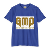 GMP "God Money Power" Graphic Tee — Bold Faith & Wealth Statement Shirt