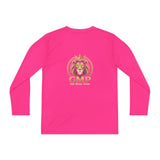 Youth Long Sleeve Tee — Gold Lion 'GMP' Athletic Team Shirt