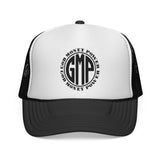 GMP Trucker Hat — God Money Power Circle Logo Mesh Cap
