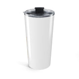 20oz Inspirational Tumbler — "God, Mom, Power" Gold Script Travel Mug