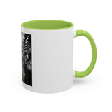 Angel Of Death- Gothic Grim Reaper & Serpent Accent Coffee Mug — Dark Fantasy Skull Art