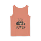 God Money Power Tank Top — GMP Inspirational Faith & Prosperity Sleeveless Tee
