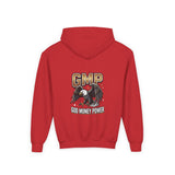 Youth Hoodie — GMP 'God Money Power' Eagle Graphic Pullover