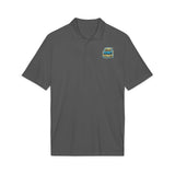 God is My Power Polo Shirt — Faith-Based Graphic Performance Polo