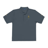 Embroidered Sunflower Polo Shirt