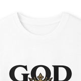 God Money Power- Skull Ultra Cotton Long Sleeve Tee