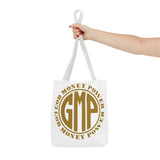 God Money Power Tote Bag — GMP Gold Logo Canvas Tote
