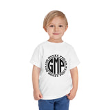 GMP Circle Logo Toddler Tee — "God Money Power" Graphic