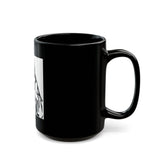 Black Mug — Saint Illustration with Bandana Mask (11oz & 15oz)