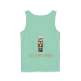 GMP Tank Top — God • Money • Power Gold Block Graphic