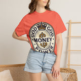 God Money Power T-Shirt — Crown Emblem Graphic Tee (God • Money • Power)