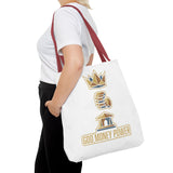 God Money Power Tote Bag — Inspirational Faith & Prosperity Canvas Tote