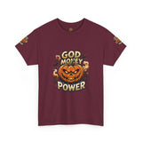 God Money Power- Pumpkin Halloween T-Shirt