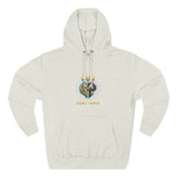 Three-Panel Fleece Hoodie