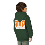 Youth Hoodie — GMP (God Money Power) Bold Orange Logo