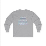 God Money Power Long Sleeve Tee — Retro Neon Graphic Faith & Hustle Shirt