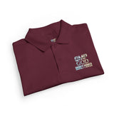 Youth Polo Shirt — "GIVE GOD" Inspirational Church Youth Uniform
