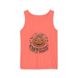 Halloween Pumpkin "GMP God Money Power" Tank Top