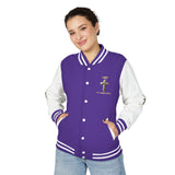 Letterman Jacket - GMP 'God Money Power' Cross Varsity Jacket
